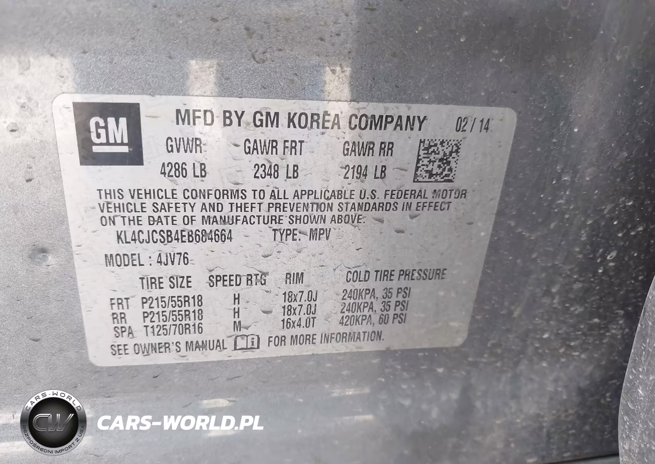 2014 Buick Encore Leather VIN:KL4CJCSB4EB684664 - 9