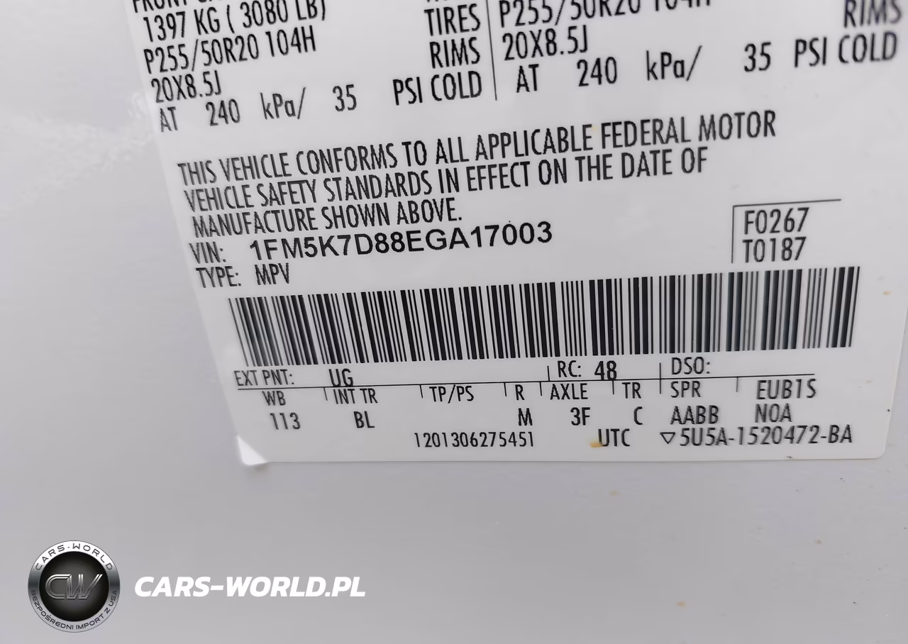 2014 Ford Explorer Xlt VIN:1FM5K7D88EGA17003 - 9