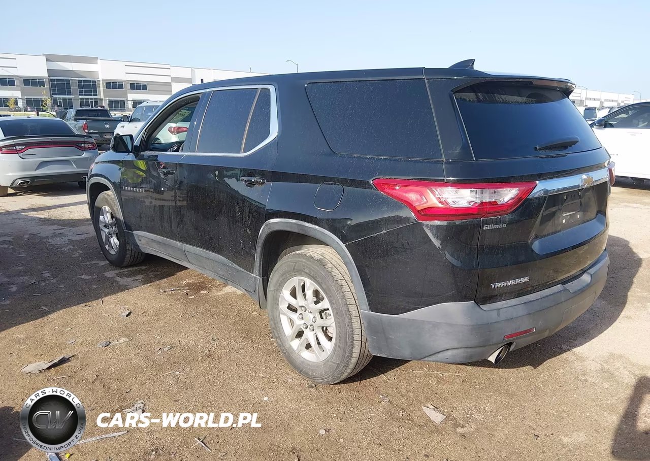 2020 Chevrolet Traverse Fwd Ls VIN:1GNERFKW8LJ231279 - 3