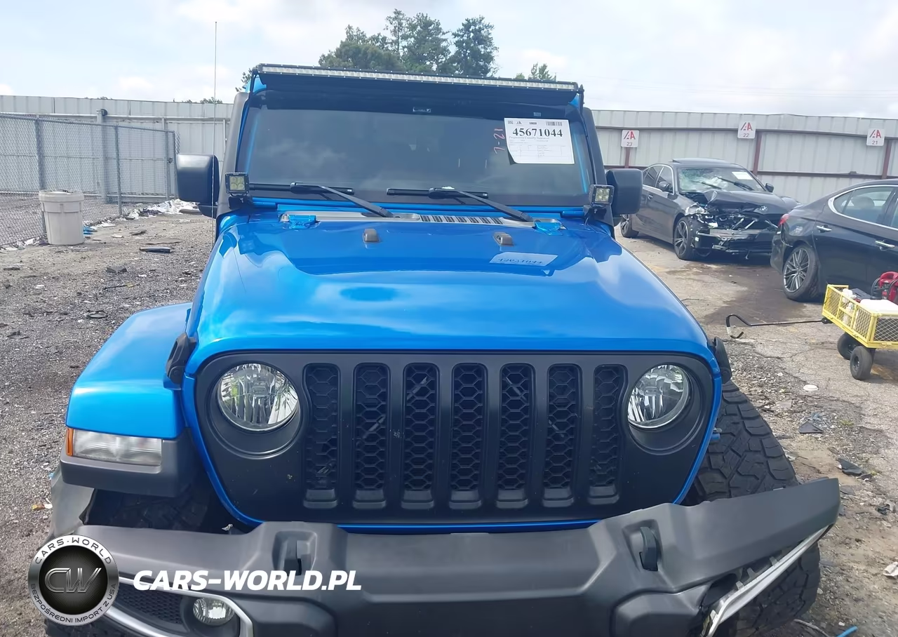 2021 Jeep Gladiator Overland 4X4 VIN:1C6HJTFG3ML530030 - 12