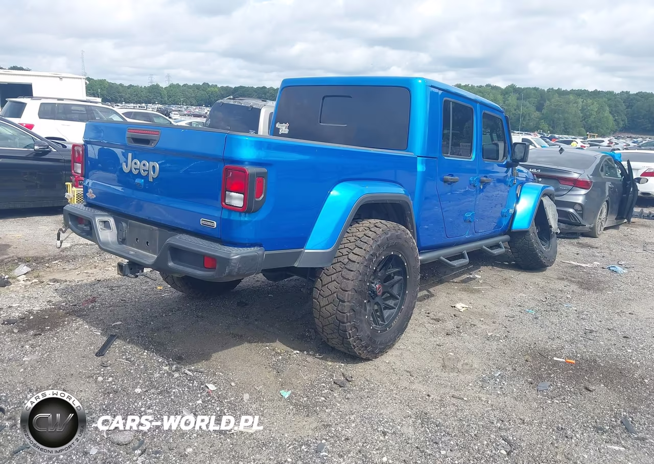 2021 Jeep Gladiator Overland 4X4 VIN:1C6HJTFG3ML530030 - 4