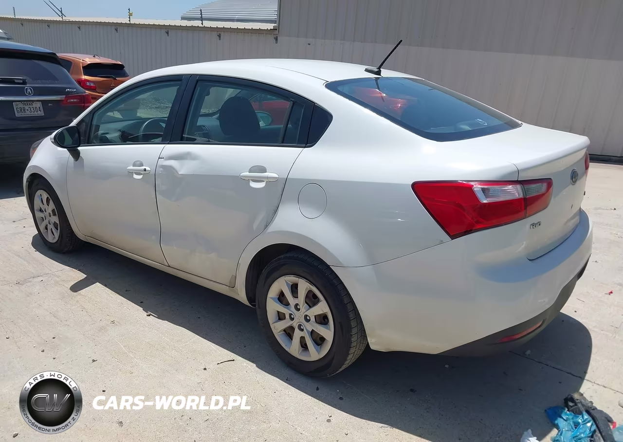 2012 Kia Rio Lx VIN:KNADM4A34C6093173 - 3