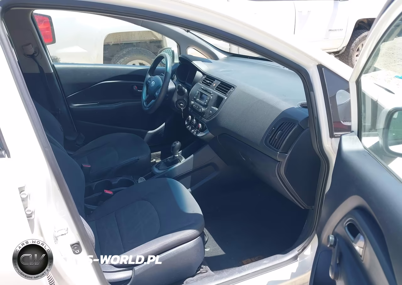 2012 Kia Rio Lx VIN:KNADM4A34C6093173 - 5