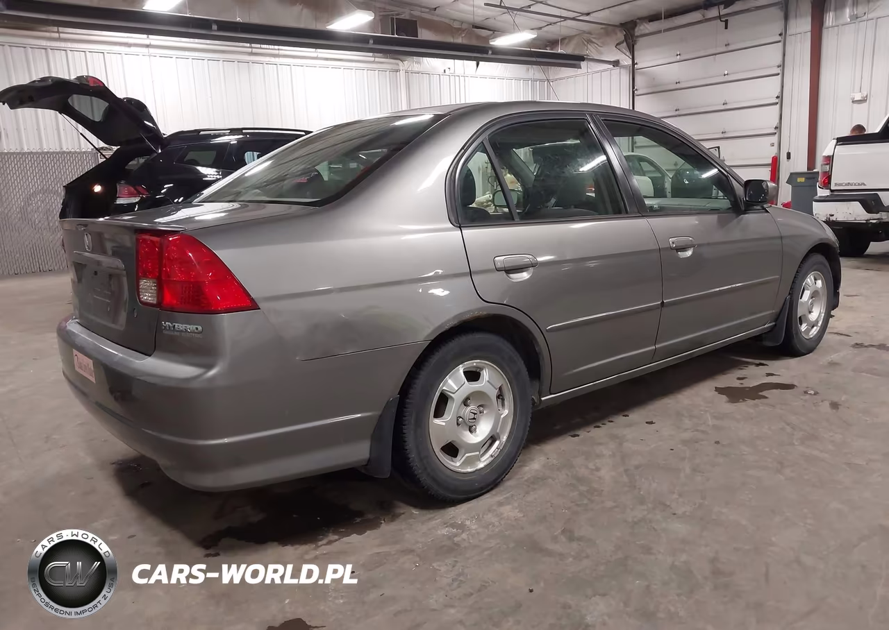 2004 Honda Civic Hybrid VIN:JHMES95684S015954 - 4