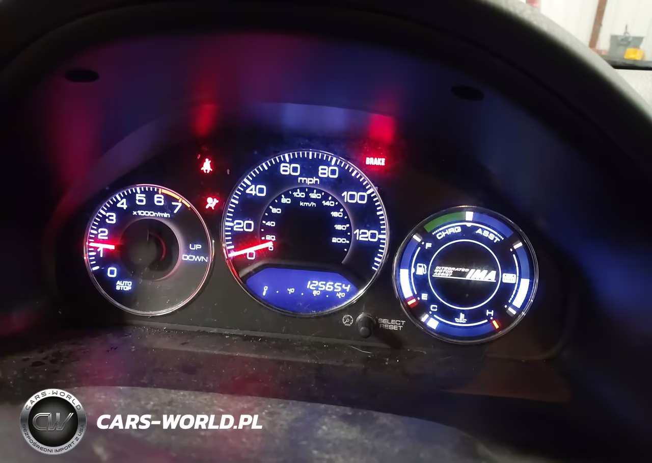 2004 Honda Civic Hybrid VIN:JHMES95684S015954 - 7