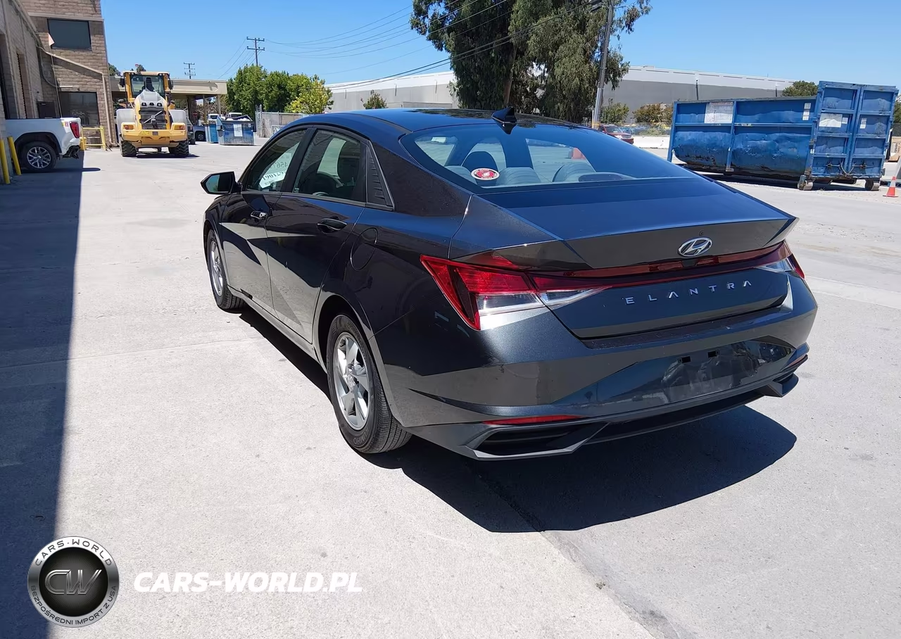 2021 Hyundai Elantra Se VIN:5NPLL4AGXMH050694 - 3