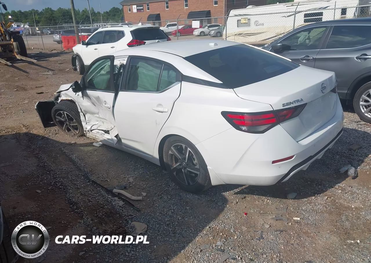 2024 Nissan Sentra Sv Xtronic Cvt VIN:3N1AB8CV9RY329595 - 3