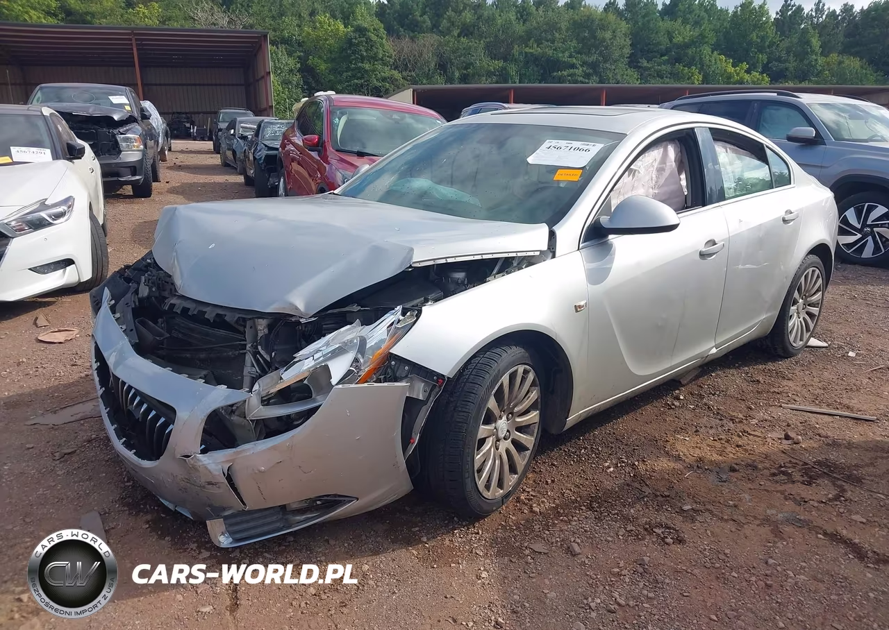 2011 Buick Regal Cxl Russelsheim VIN:W04GU5GC5B1074828 - 2