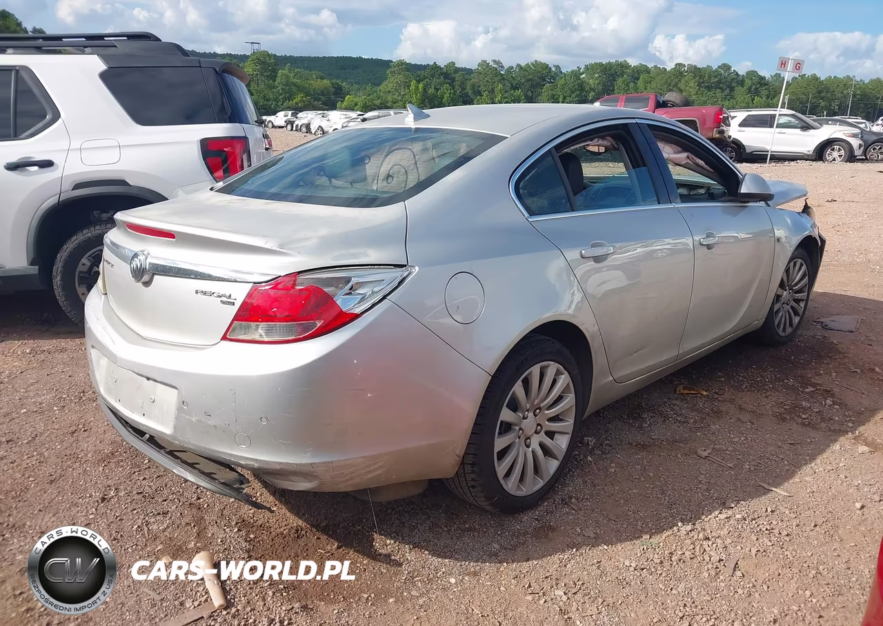 2011 Buick Regal Cxl Russelsheim VIN:W04GU5GC5B1074828 - 4