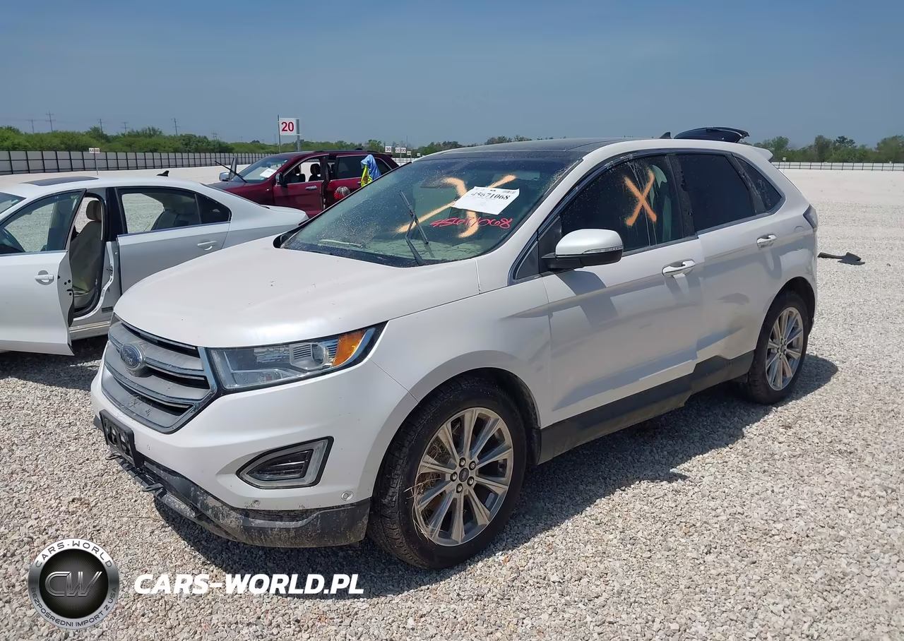 2017 Ford Edge Titanium VIN:2FMPK4K8XHBC63024 - 2