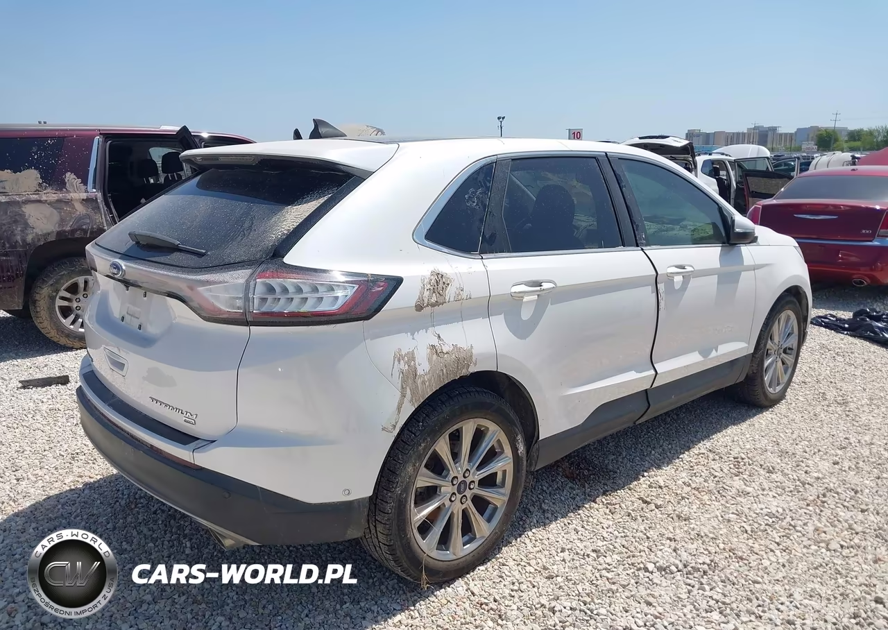 2017 Ford Edge Titanium VIN:2FMPK4K8XHBC63024 - 4