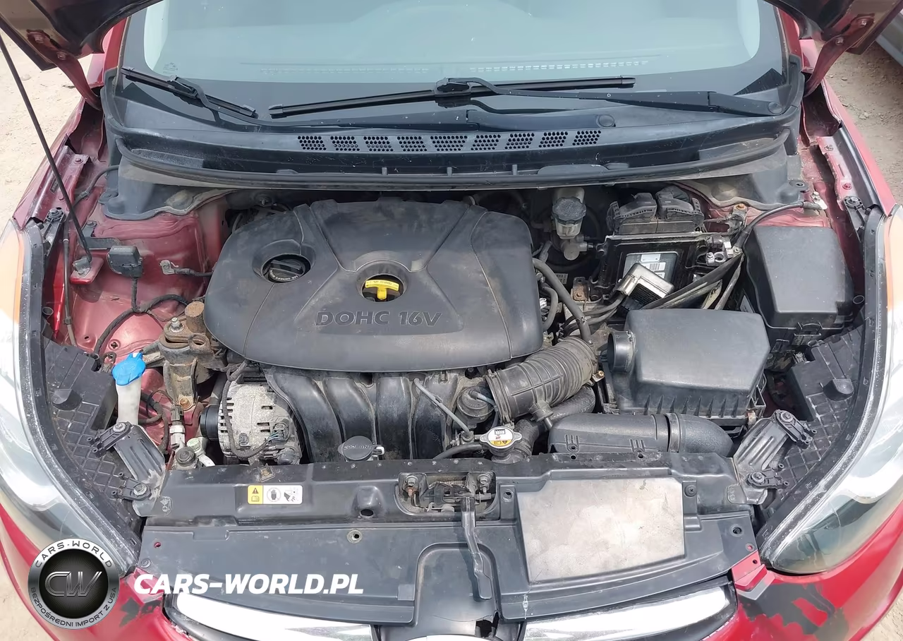 2013 Hyundai Elantra Gls VIN:5NPDH4AE8DH404135 - 10