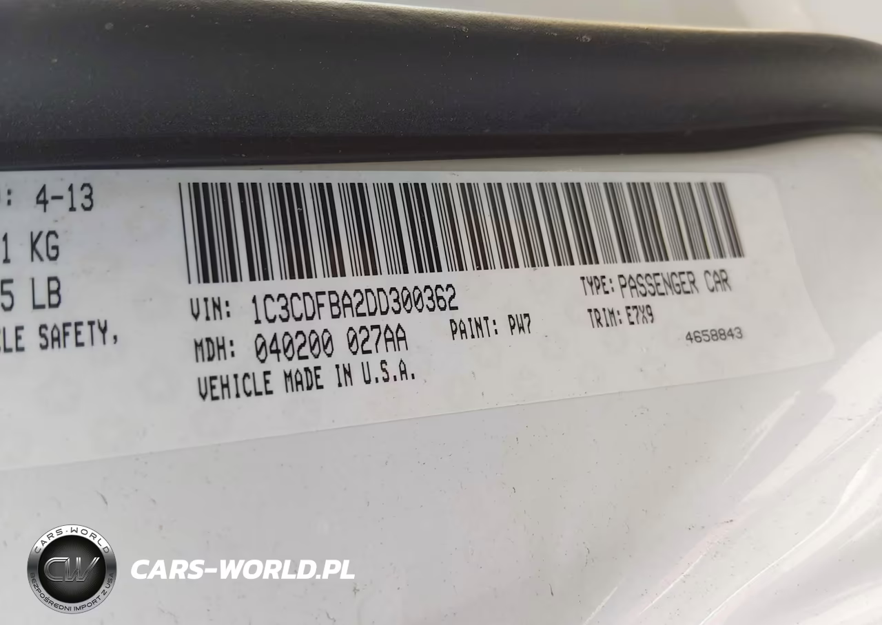 2013 Dodge Dart Sxt VIN:1C3CDFBA2DD300362 - 9