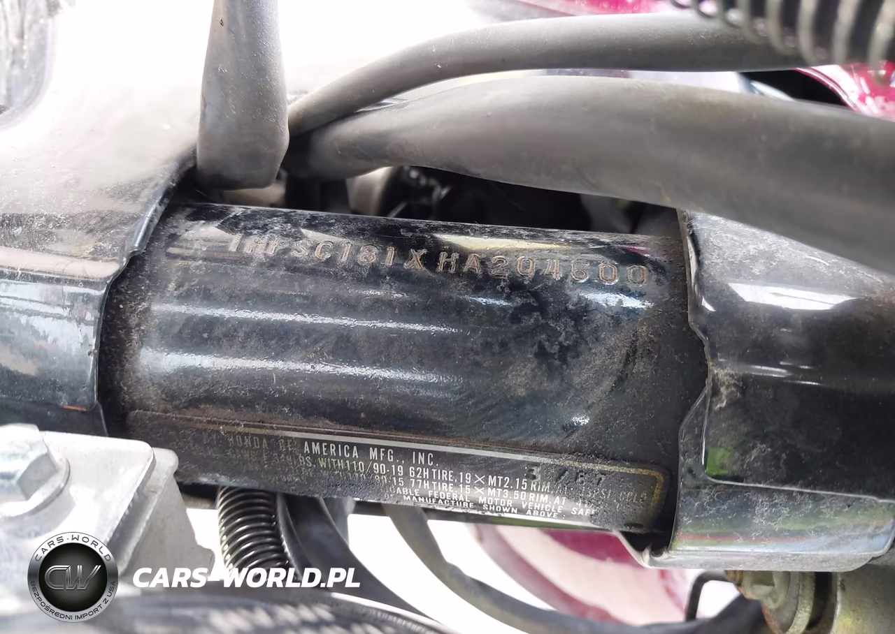 1987 Honda Vt1100 C VIN:1HFSC181XHA204500 - 10