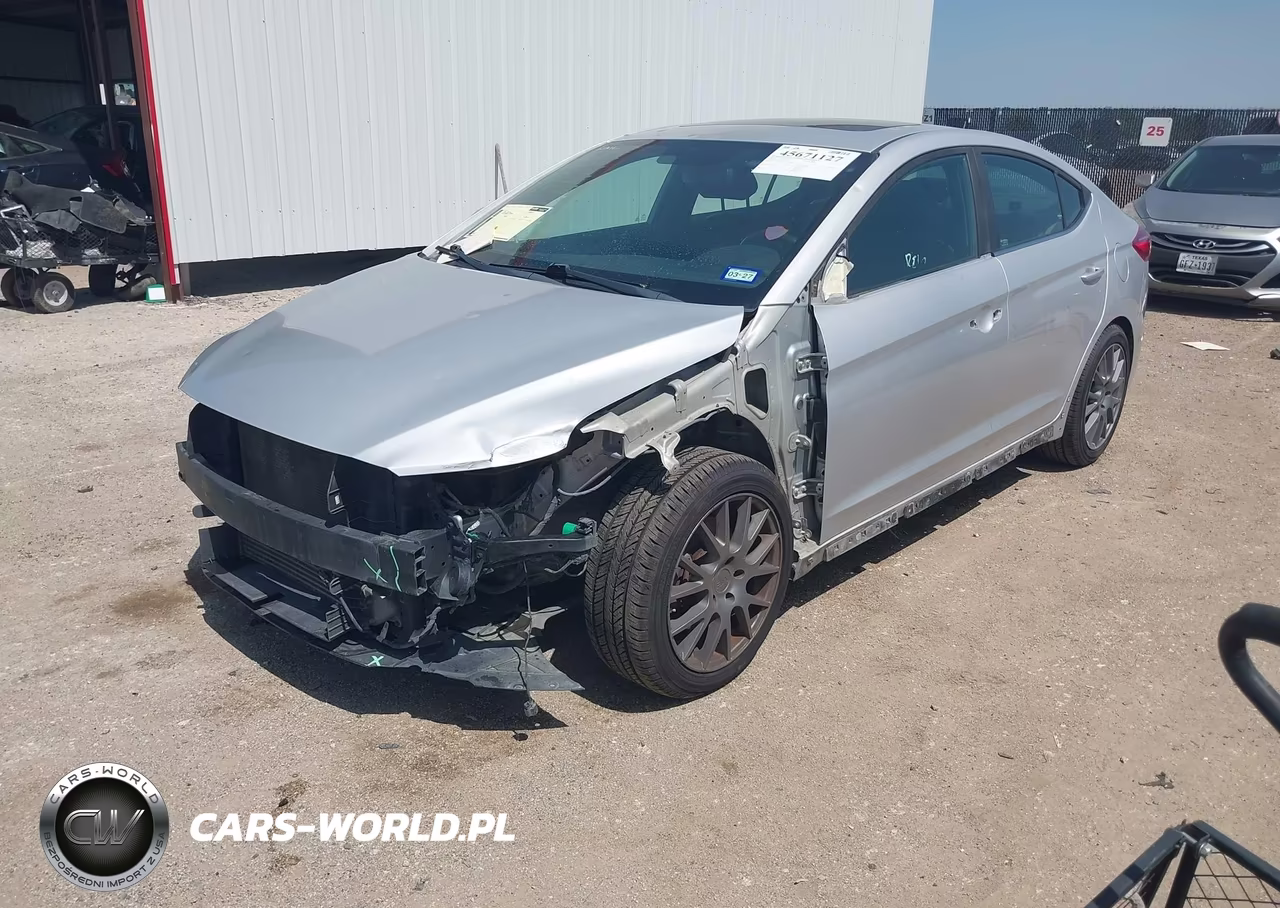 2018 Hyundai Elantra Sport VIN:KMHD04LB5JU559099 - 2