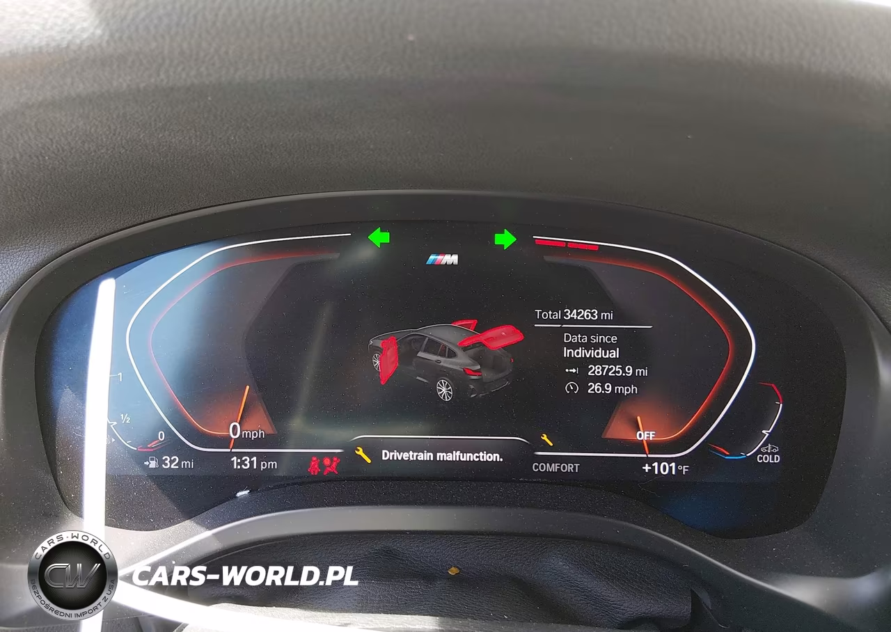 2022 BMW X4 xDrive30I VIN:5UX33DT01N9M13800 - 7