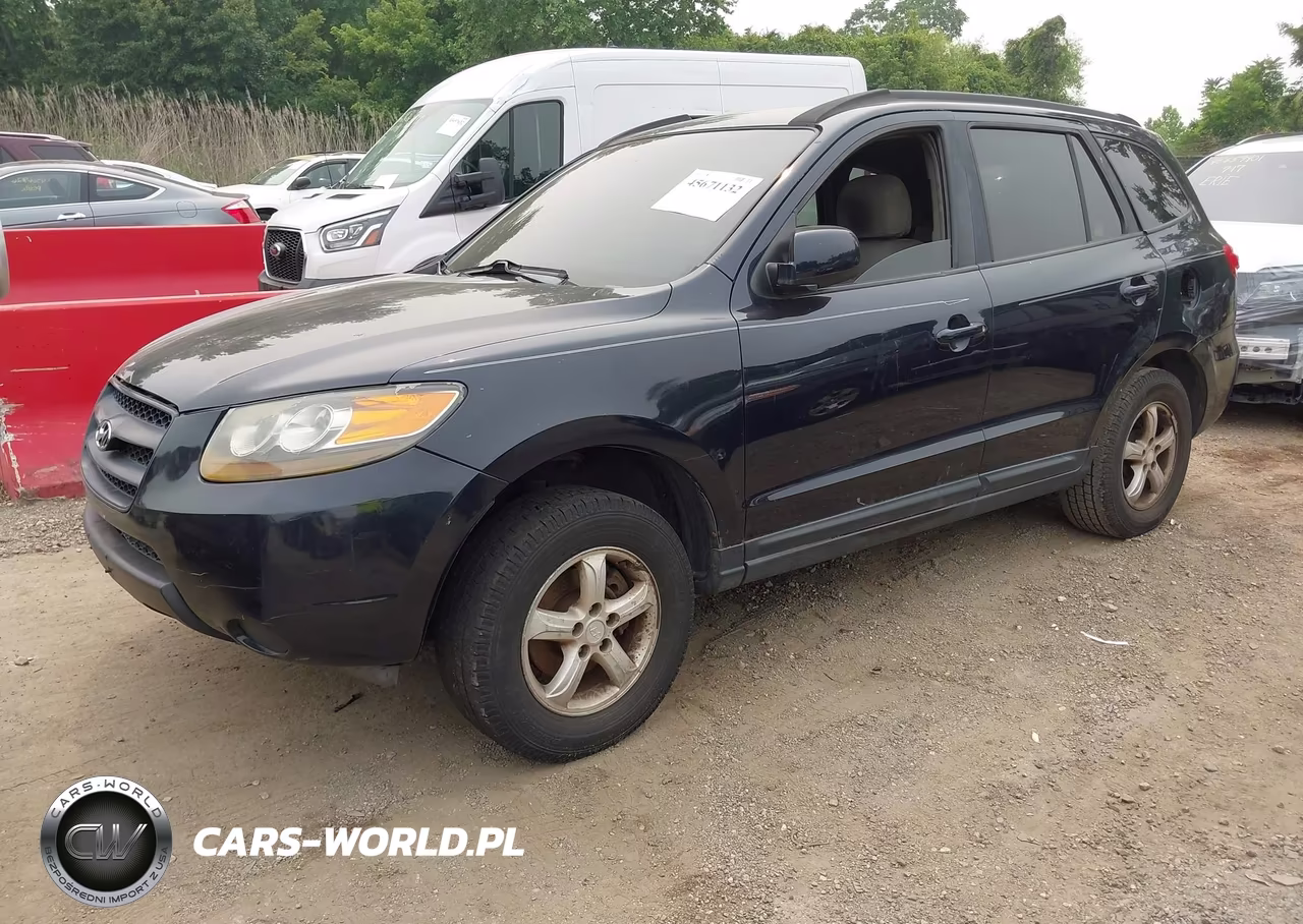2008 Hyundai Santa Fe Gls VIN:5NMSG73D68H163887 - 2
