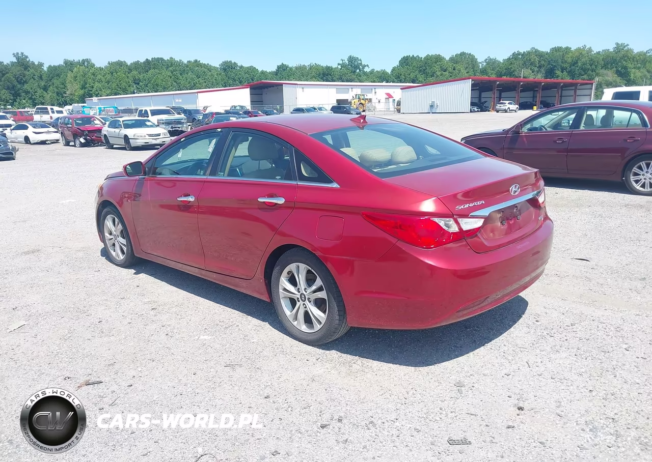 2013 Hyundai Sonata Limited VIN:5NPEC4AC0DH625942 - 3
