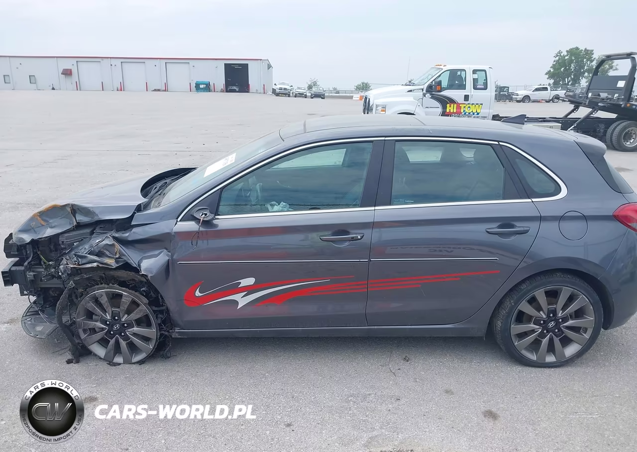 2018 Hyundai Elantra Gt Sport VIN:KMHH55LC3JU032308 - 14