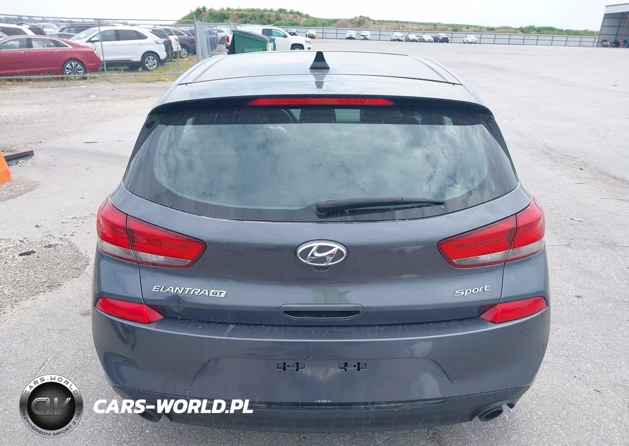 2018 Hyundai Elantra Gt Sport VIN:KMHH55LC3JU032308 - 16