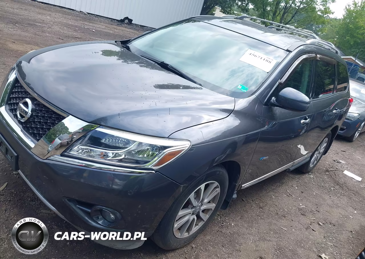 2014 Nissan Pathfinder Hybrid Sl VIN:5N1CR2MN6EC650389 - 2