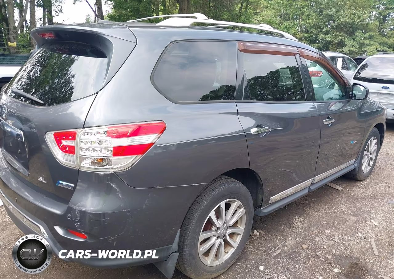 2014 Nissan Pathfinder Hybrid Sl VIN:5N1CR2MN6EC650389 - 4