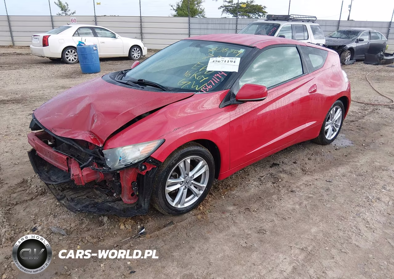 2012 Honda Cr-Z VIN:JHMZF1D40CS002265 - 2