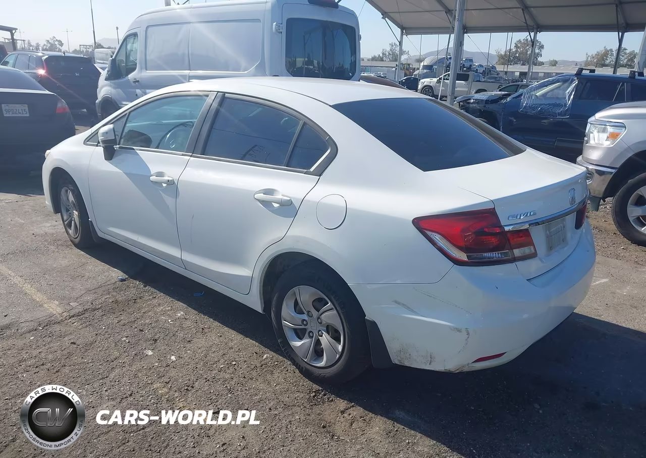 2014 Honda Civic Lx VIN:19XFB2F54EE221148 - 3