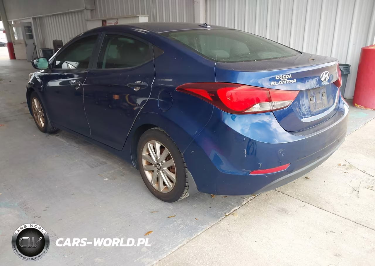 2015 Hyundai Elantra Se VIN:5NPDH4AEXFH606896 - 3