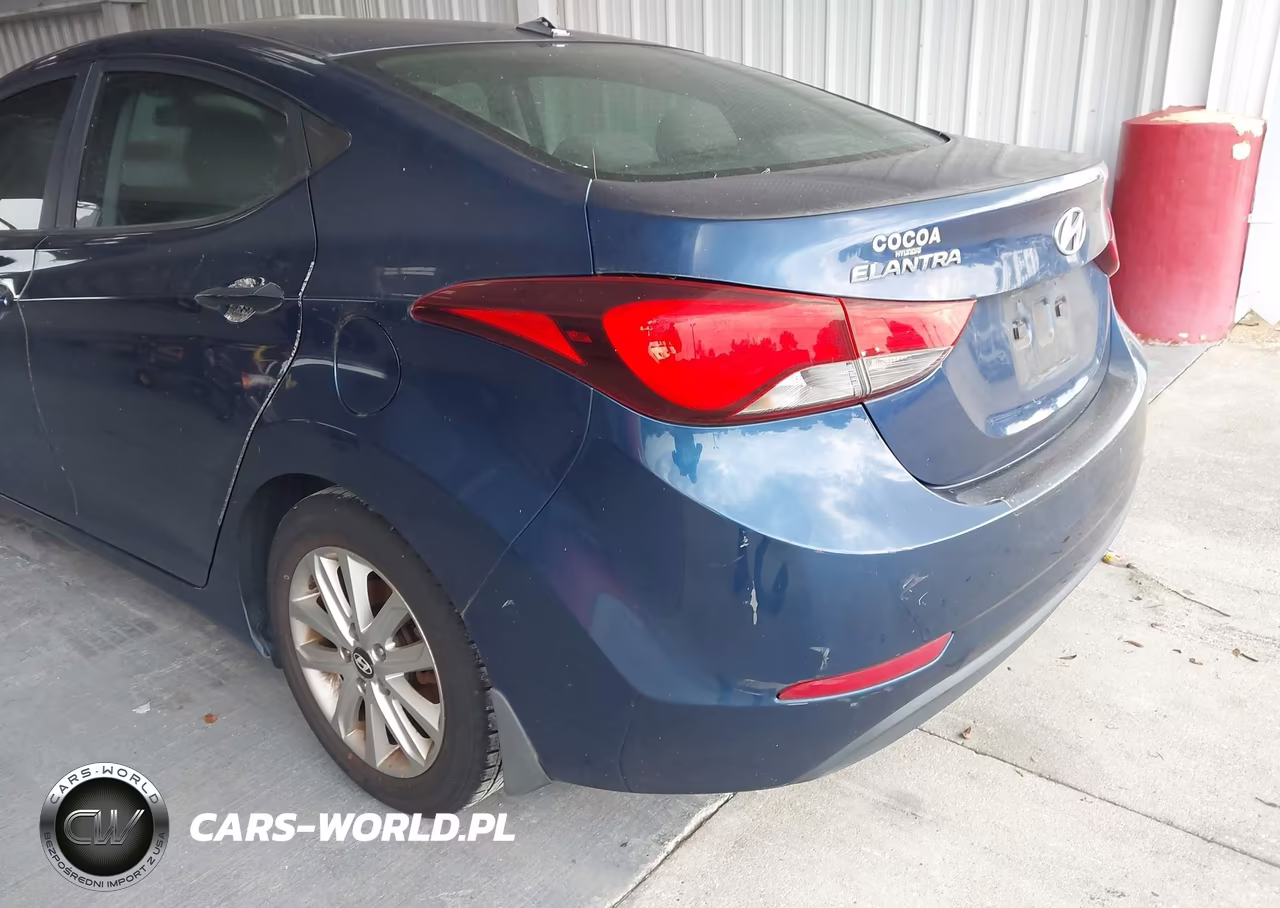 2015 Hyundai Elantra Se VIN:5NPDH4AEXFH606896 - 6