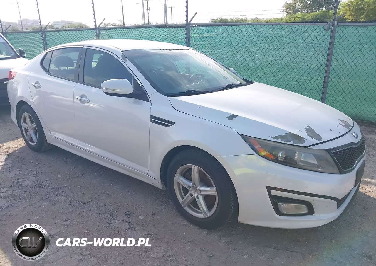 2015 Kia Optima Lx VIN:5XXGM4A73FG400969 - 1