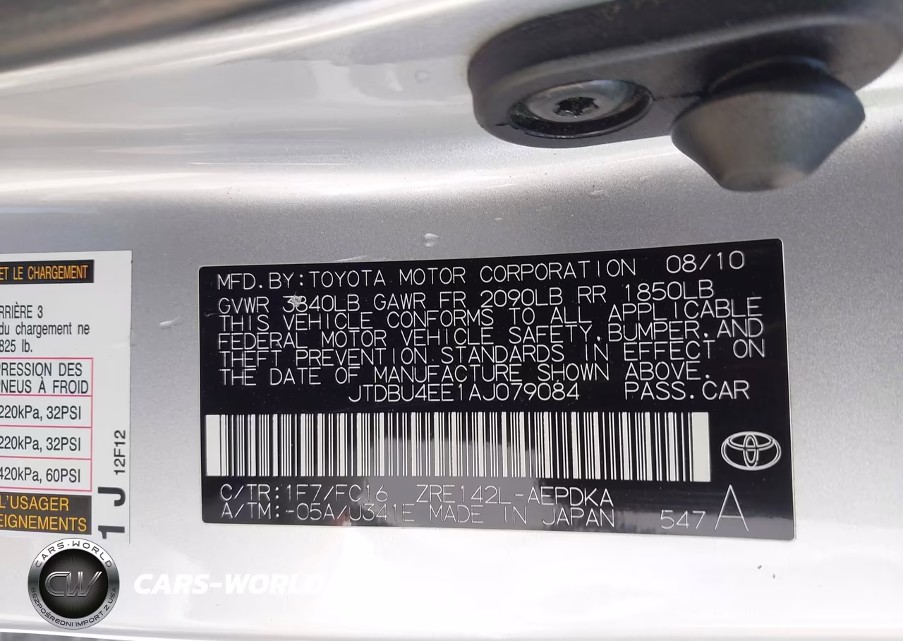 2010 Toyota Corolla Le VIN:JTDBU4EE1AJ079084 - 9