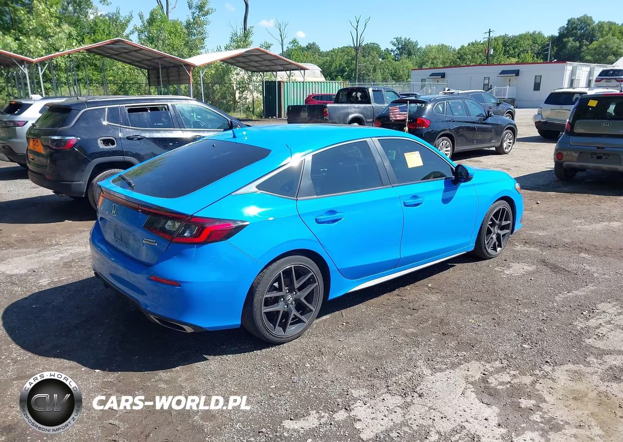 2022 Honda Civic Sport Touring VIN:19XFL1H8XNE002581 - 4