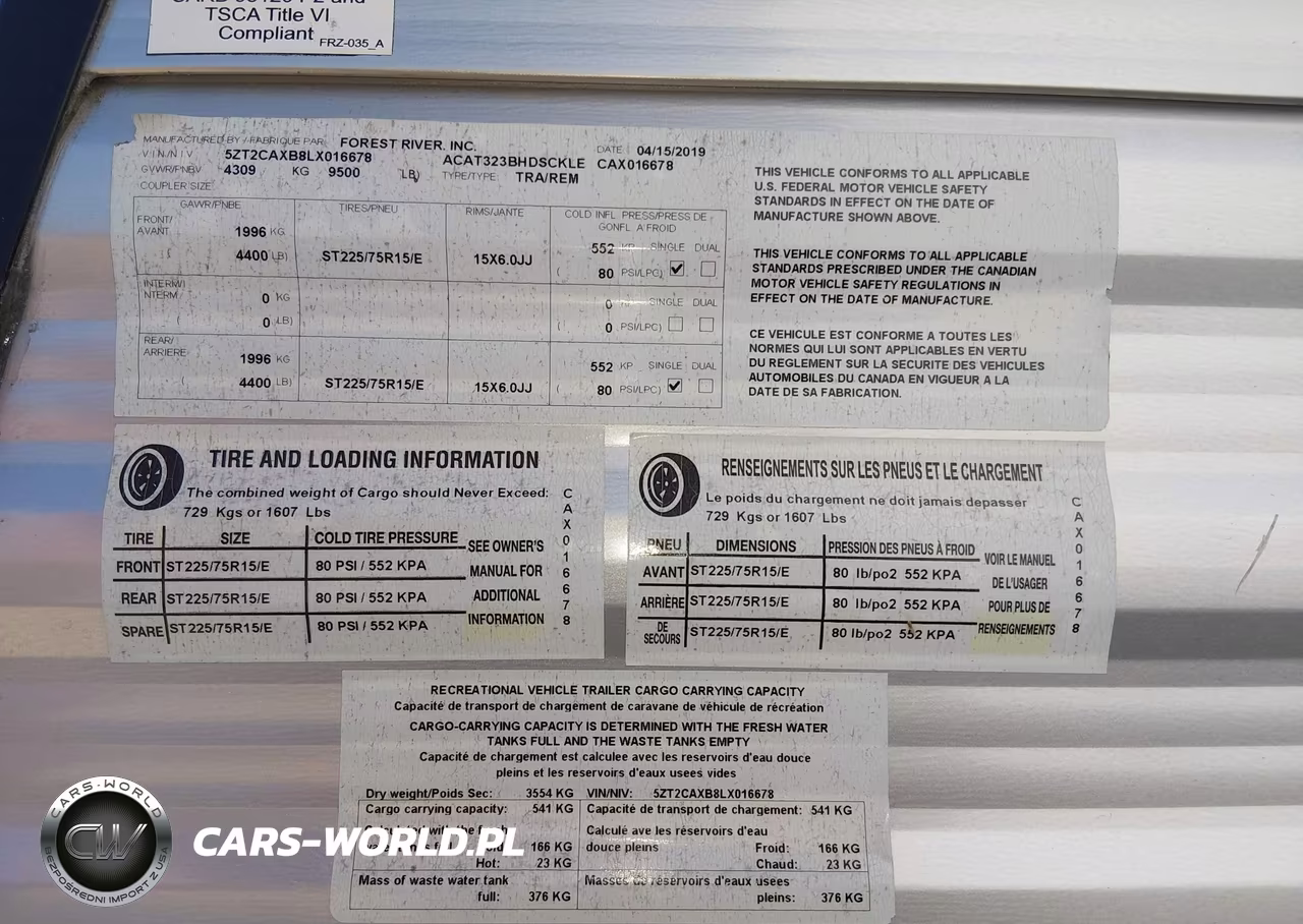 2020 Coachmen Catalina VIN:5ZT2CAXB8LX016678 - 9