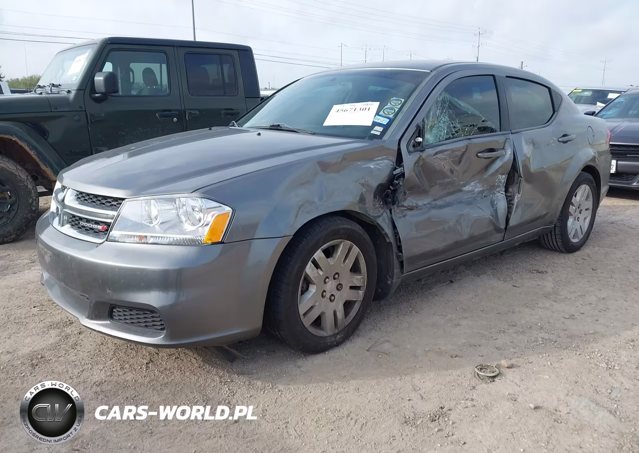 2013 Dodge Avenger Se VIN:1C3CDZAB5DN730277 - 2