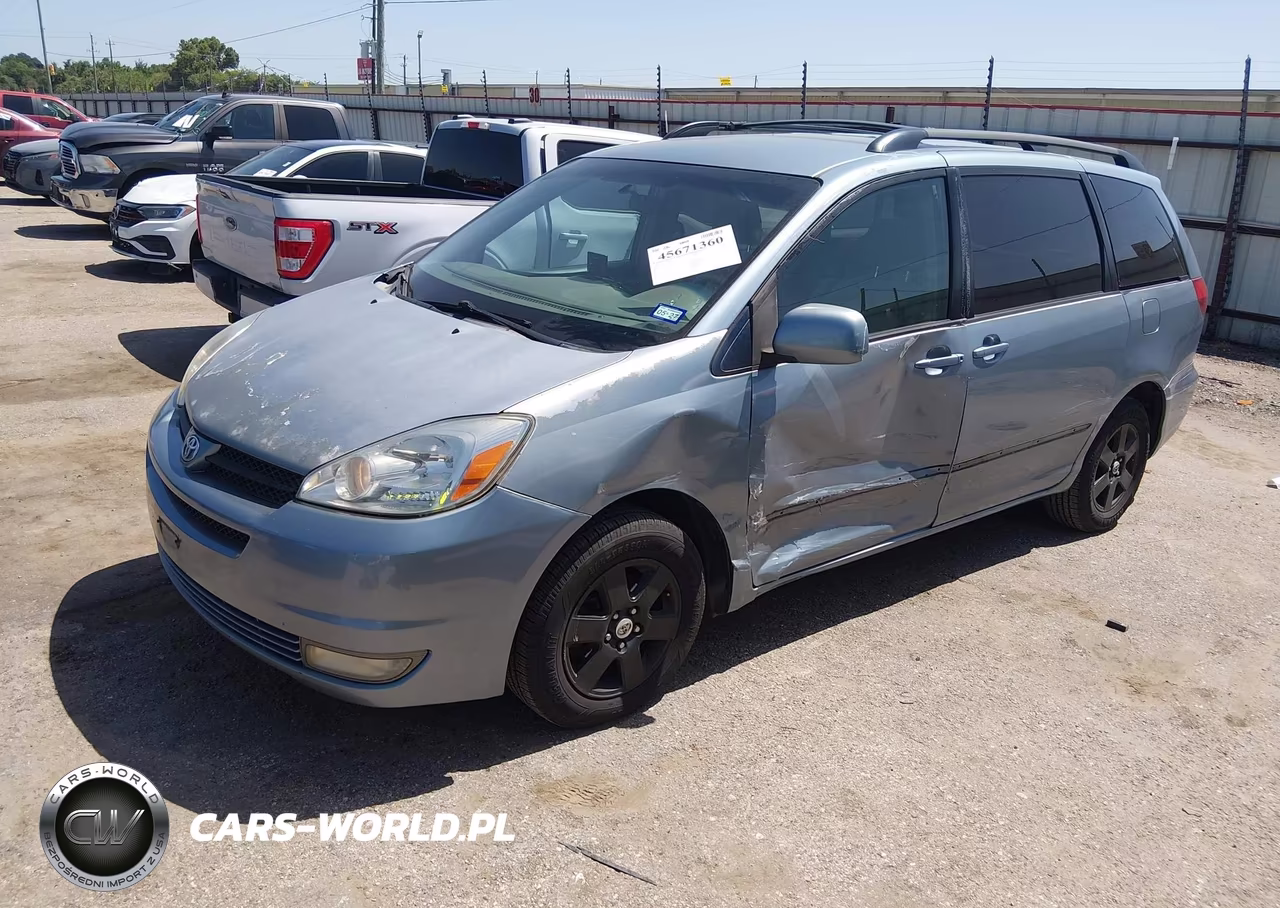 2005 Toyota Sienna Xle VIN:5TDZA22C45S332762 - 2