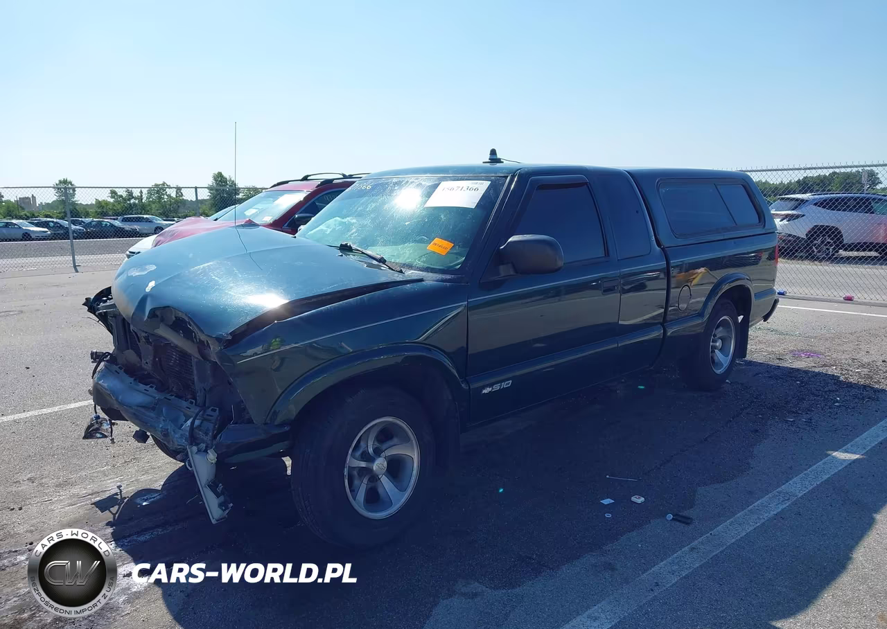 2003 Chevrolet S-10 Ls VIN:1GCCS19X838225253 - 2