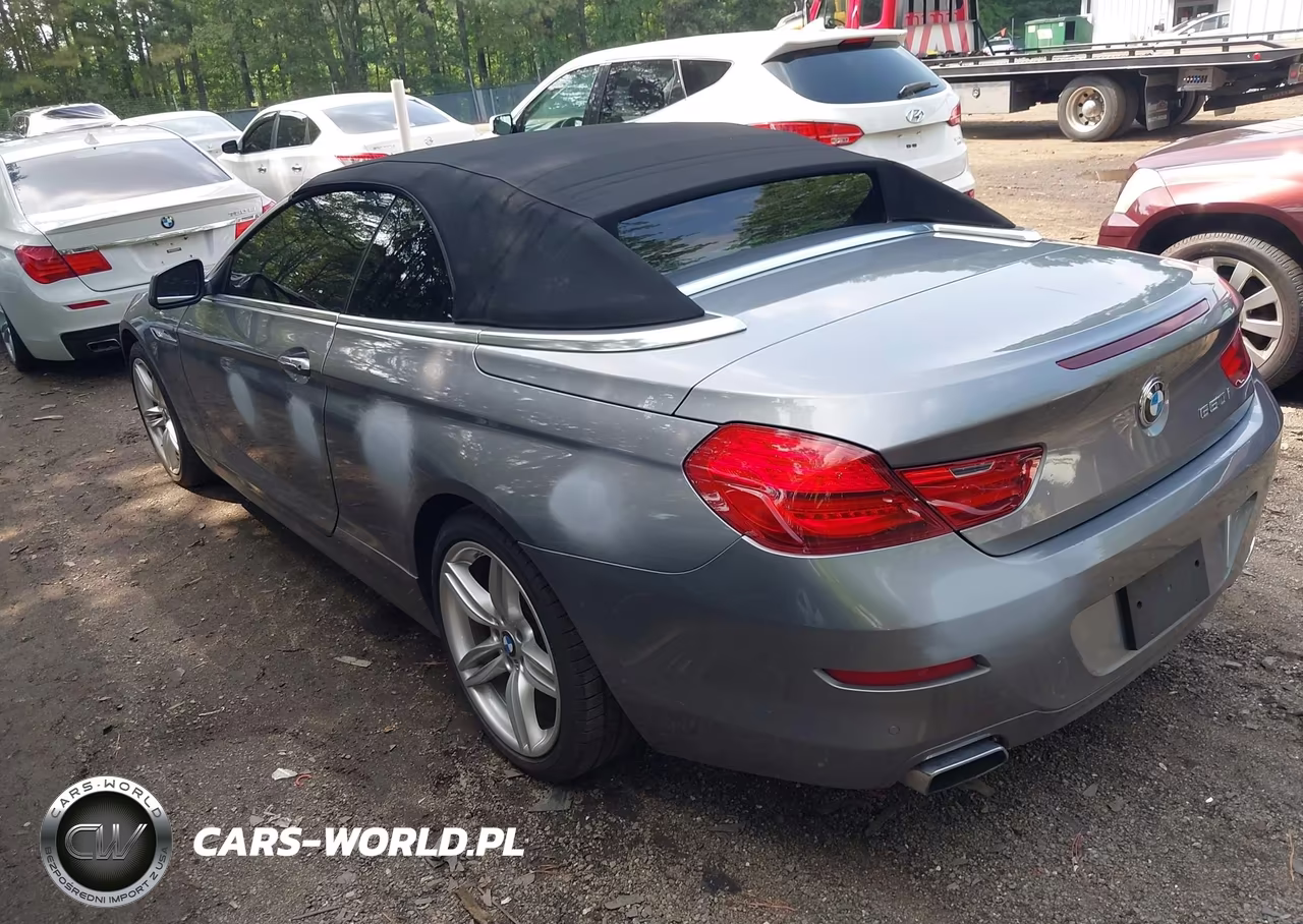 2012 BMW 650I VIN:WBALZ3C56CDL71752 - 3