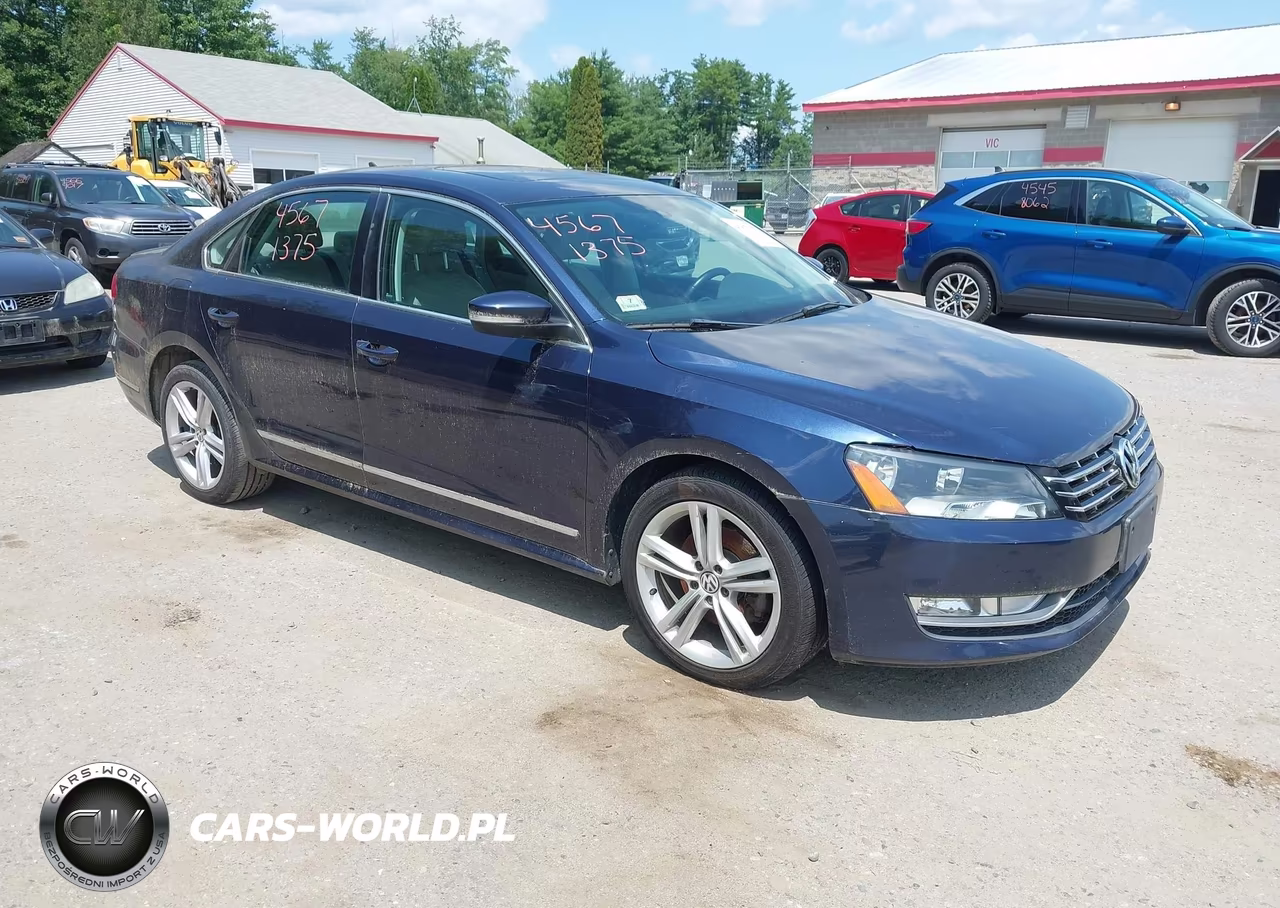 2013 Volkswagen Passat 2.0L Tdi Sel Premium