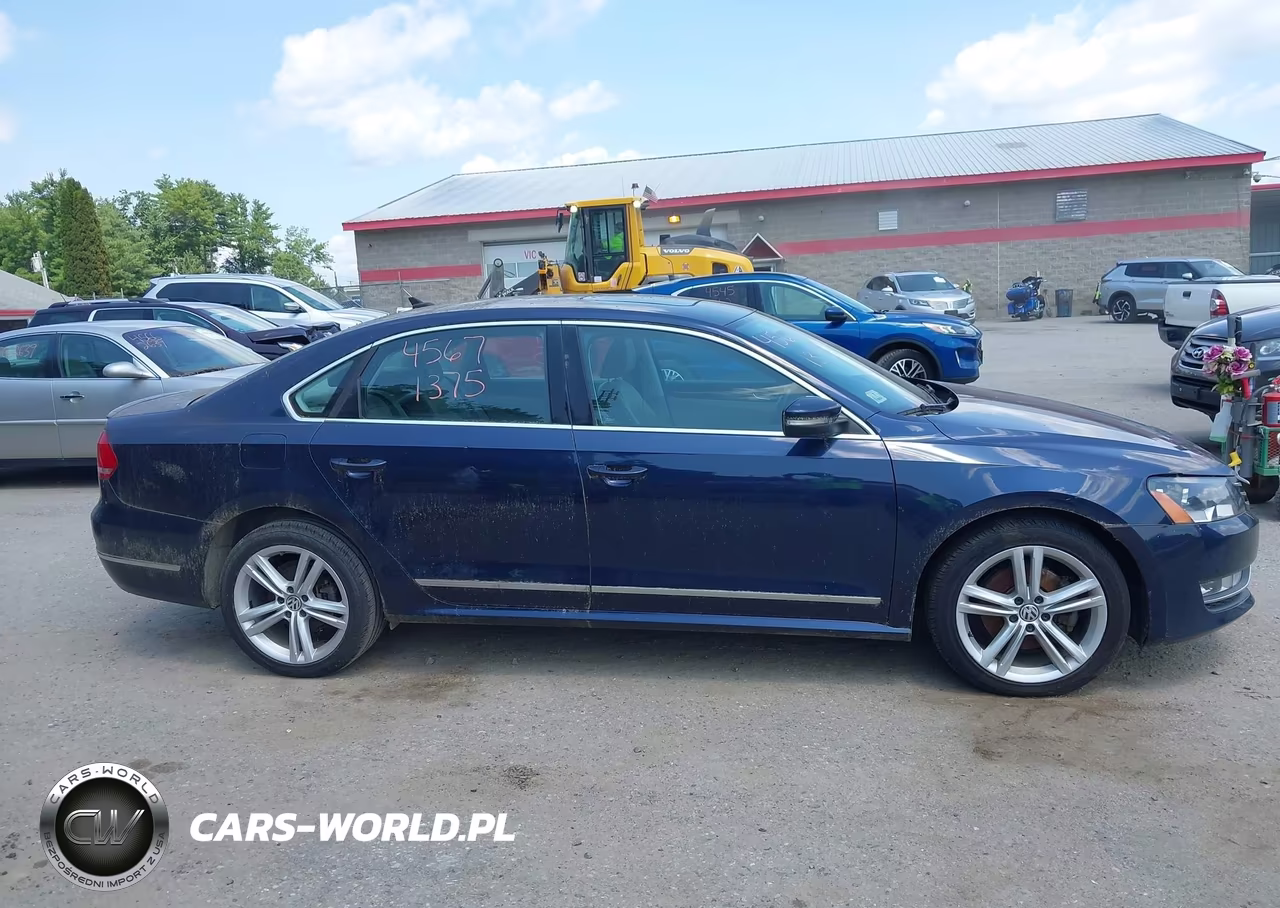 2013 Volkswagen Passat 2.0L Tdi Sel Premium VIN:1VWCN7A36DC081510 - 14