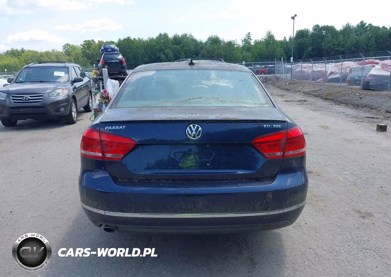 2013 Volkswagen Passat 2.0L Tdi Sel Premium VIN:1VWCN7A36DC081510 - 15