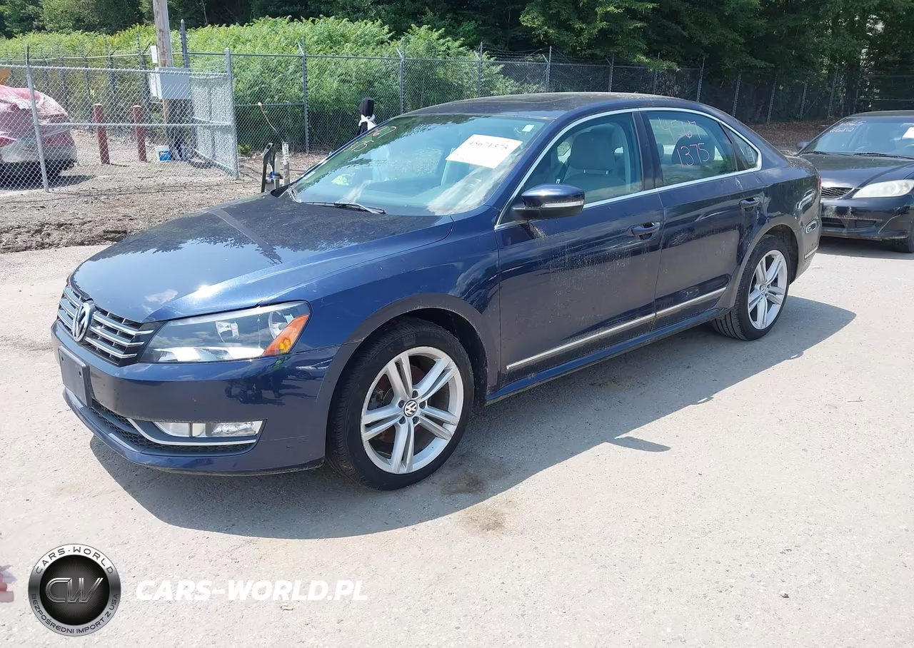 2013 Volkswagen Passat 2.0L Tdi Sel Premium VIN:1VWCN7A36DC081510 - 2