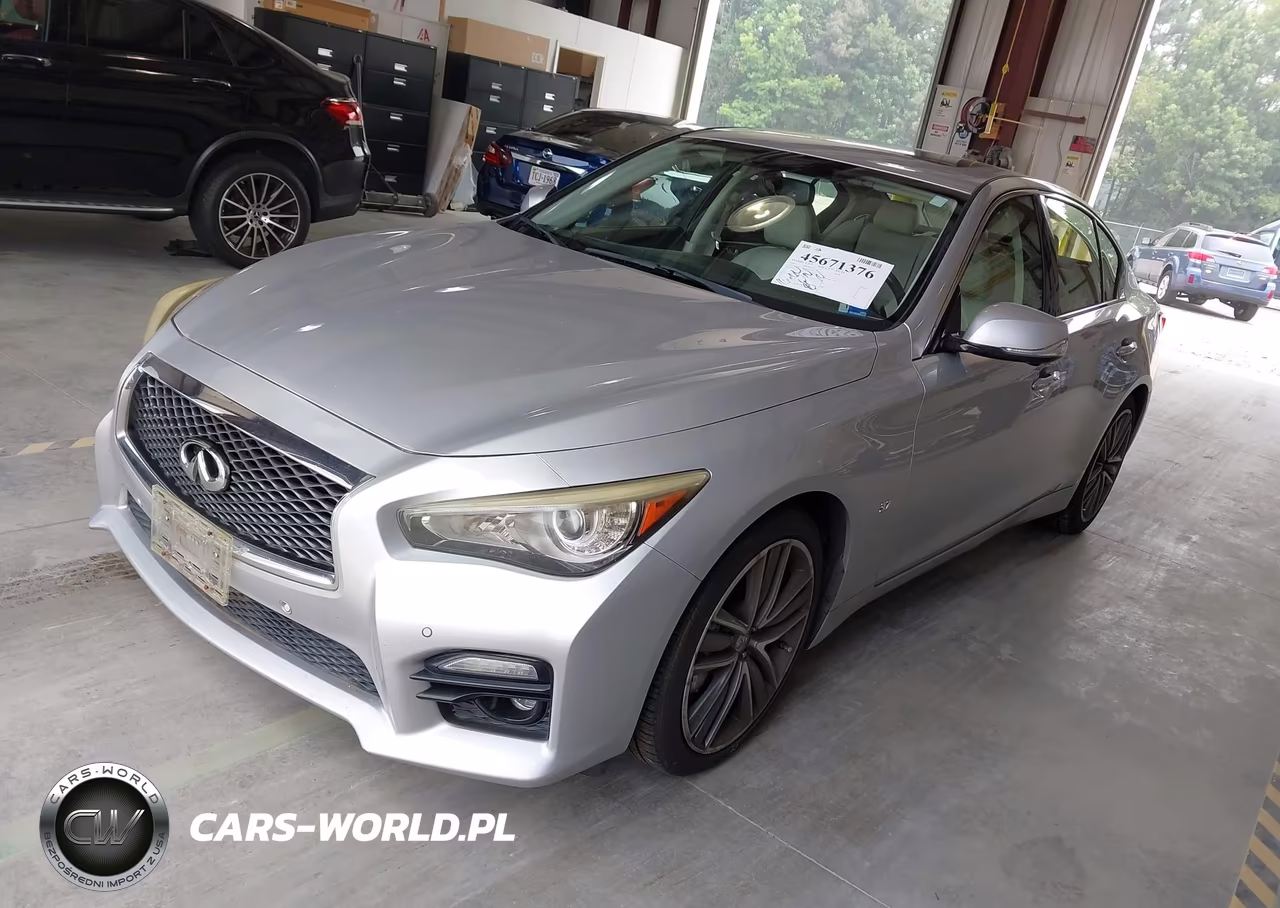 2014 Infiniti Q50 Sport VIN:JN1BV7AP5EM677997 - 2