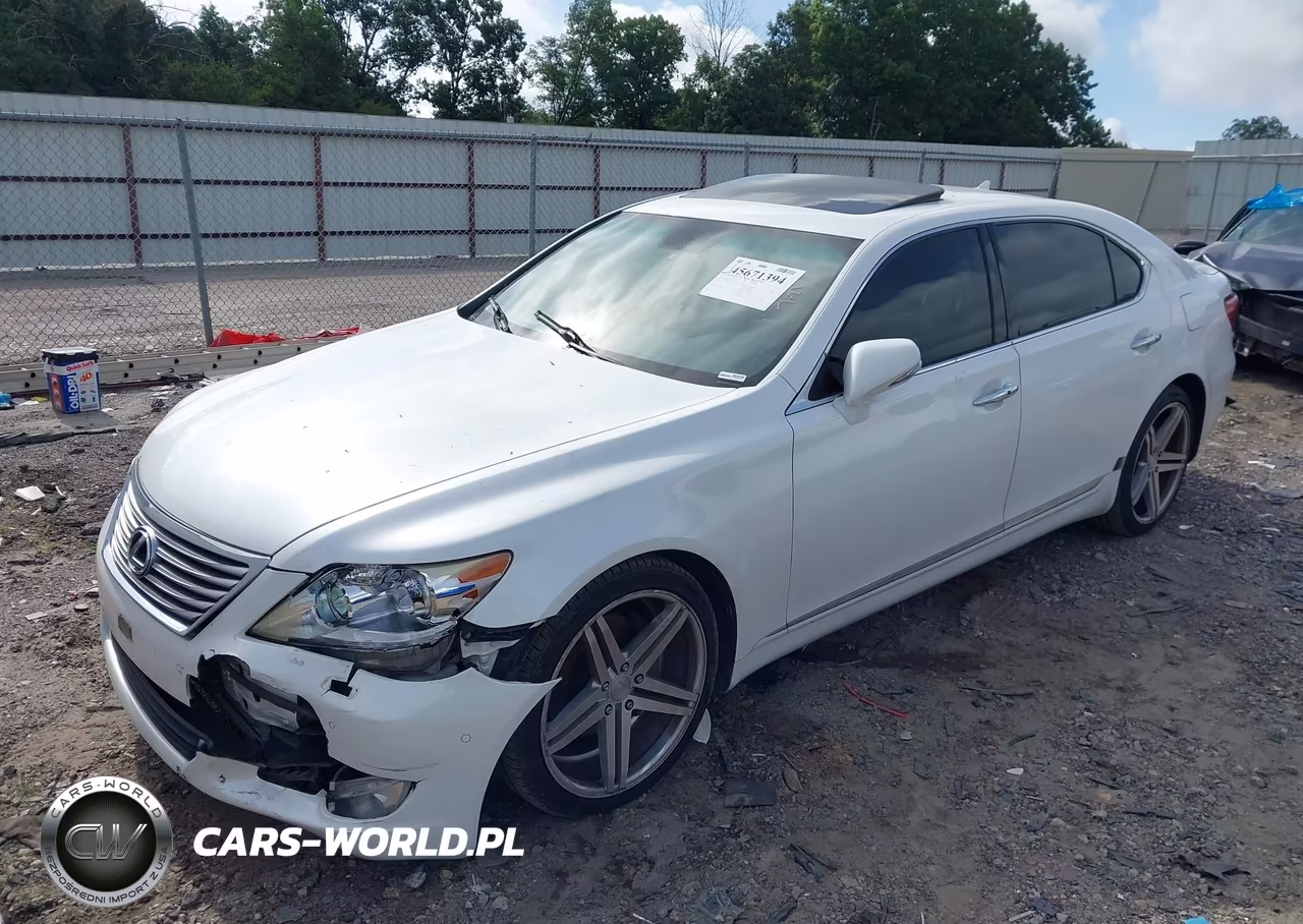 2012 Lexus Ls 460 L VIN:JTHGL5EF5C5045232 - 2