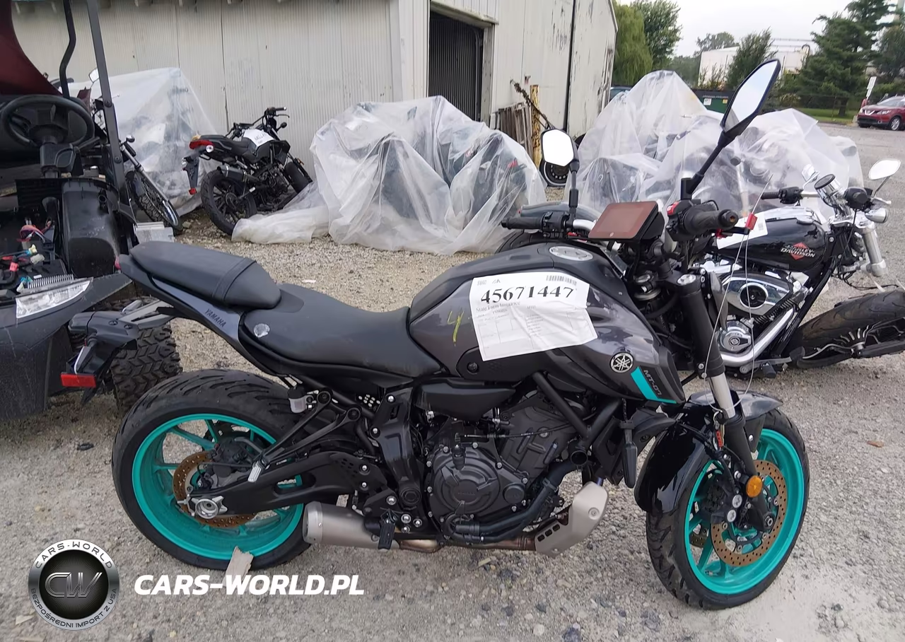 2024 Yamaha Mt07 VIN:JYARM32E1RA009637 - 12