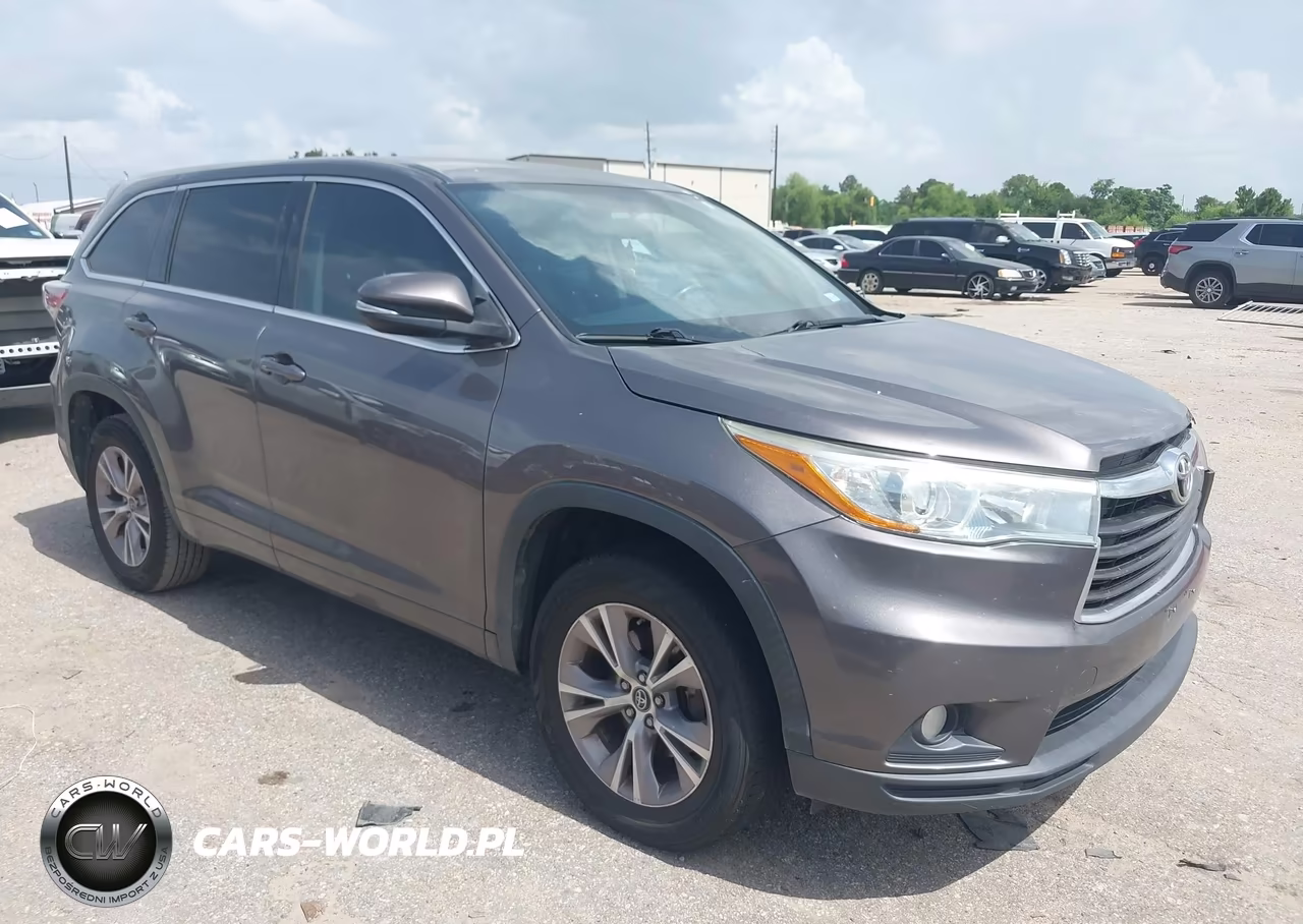 2016 Toyota Highlander Le Plus V6 – zdjęcie 1 z 16