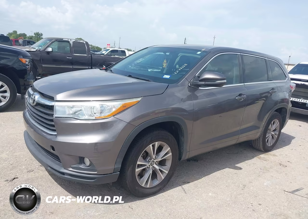 2016 Toyota Highlander Le Plus V6 VIN:5TDZKRFH0GS139605 - 2