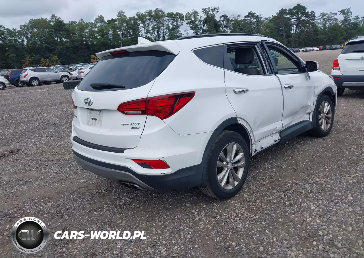 2017 Hyundai Santa Fe Sport 2.0T VIN:5XYZUDLA0HG458022 - 4