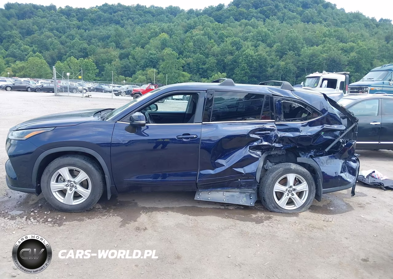 2021 Toyota Highlander Le VIN:5TDBZRBH0MS156158 - 15