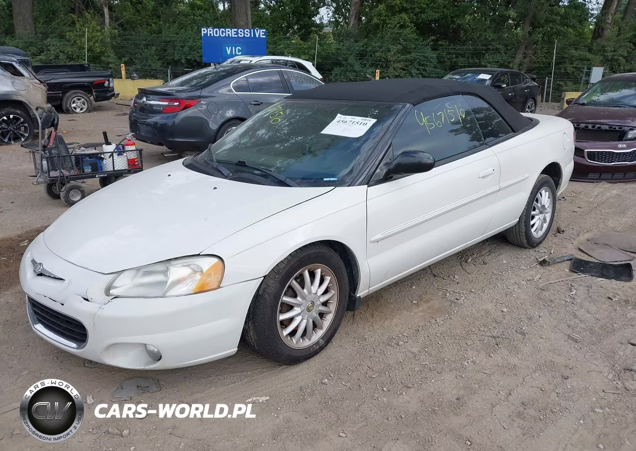 2003 Chrysler Sebring Lxi VIN:1C3EL55T33N577713 - 2